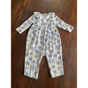 Kate Quinn bamboo snowflake romper